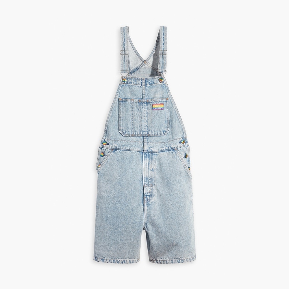 Women/Men LEVI'S PRIDE LIBERATION SHORTALLS - Picture 7 of 16